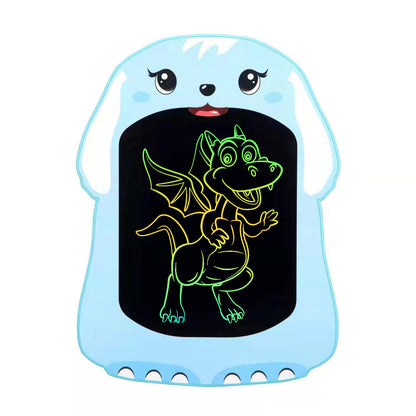 8.5 Inch Cartoon Children's Graffiti Puzzle Early Education Painting LCD Drawing Board Light Energy LCD Writing Board