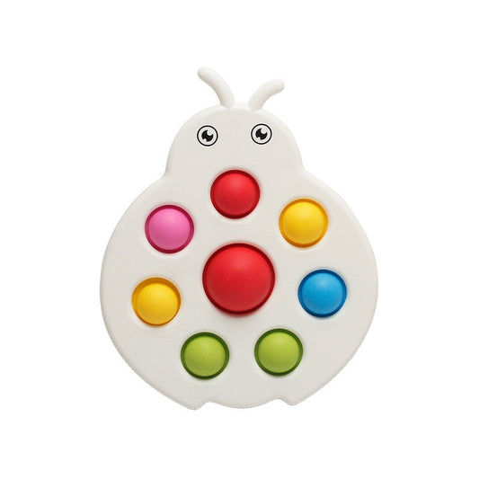 Fidget Simple Dimple Rat Killer Pioneer Finger Bubble Music Silicone Keychain Decompression