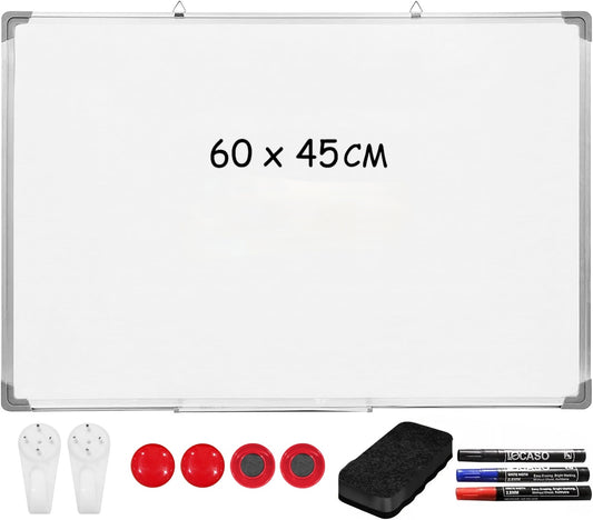 MAGNETIC WHITEBOARD SMALL LARGE WHITE BOARD DRY WIPE NOTICE OFFICE SCHOOL HOME