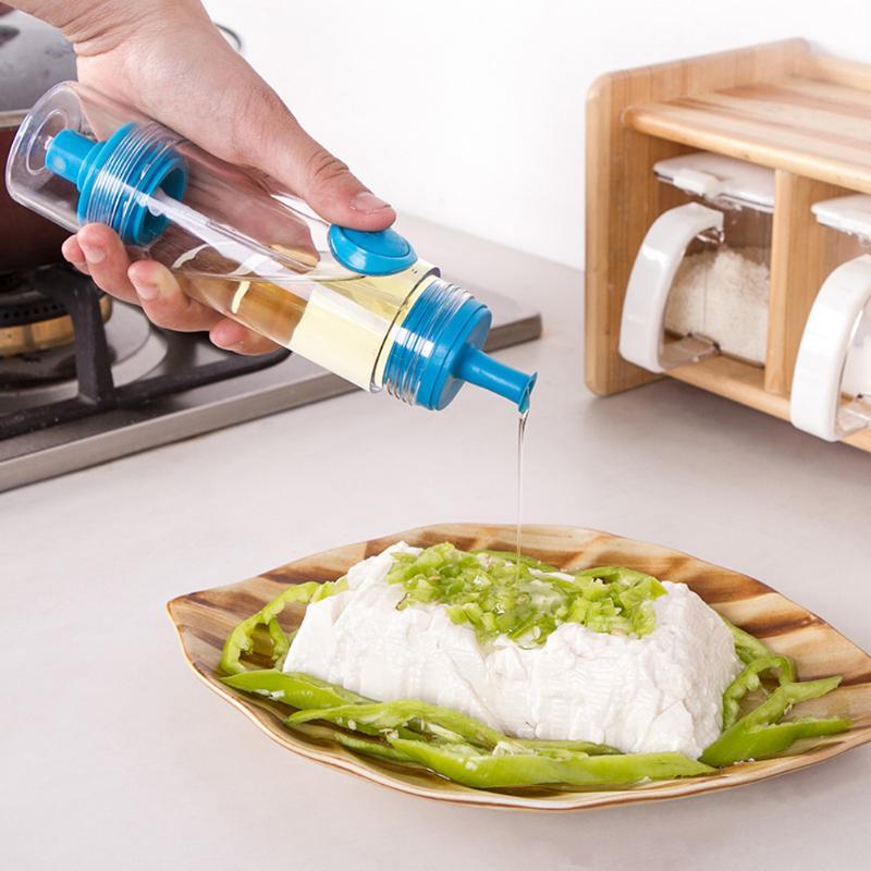 2 in 1 Olive Spray Fine Pump Oil Sprayer Bottle Cruet Vinegar Dispensers Honey Oil Bottle with Press for Kitchen Cooking BBQ