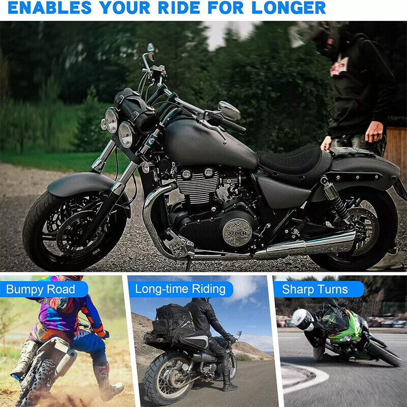 3D Motorbike Gel Pad Motorcycle Seat Cushion Seat Protection Pad For Long Rides