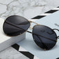 New Ocean Sunglasses Fashion Retro Glasses for Men and Women Couples European and American Large Frame Sunglasses