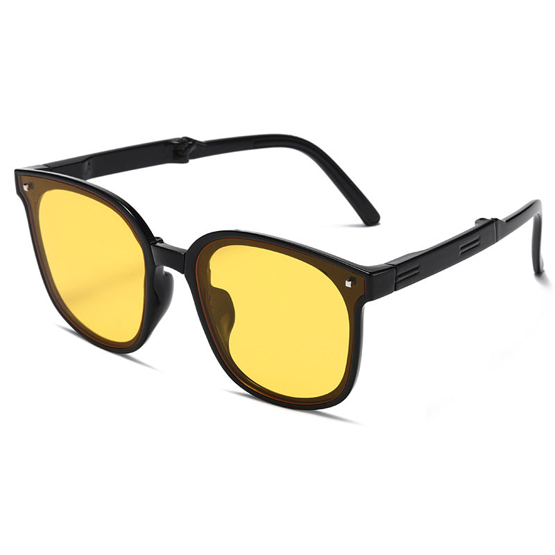 Retro Folding Sunglasses Unisex Outdoor Glasses Sunglasses