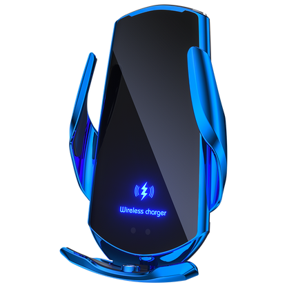 Q3 car wireless charging mobile phone holder 15W induction opening and closing car navigation stand supplies