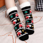 Christmas Floor Socks Indoor Home Sleep Winter Plush Thick Long Socks Women's Postpartum Socks Anti slip
