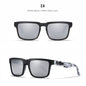 Classic polarized sunglasses for men and women ultra light driving glasses colorful real film sunglasses