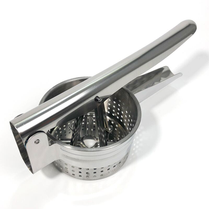 Squeezer Stainless Steel Manual Juicer Household Vegetable Filling Dehydration Large Practical And Creative Potato Mashing