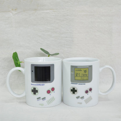 Retro Game Machine Mark Color Changing Cup Student Thermal Warm Coffee Cup