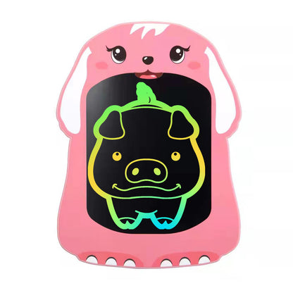 8.5 Inch Cartoon Children's Graffiti Puzzle Early Education Painting LCD Drawing Board Light Energy LCD Writing Board