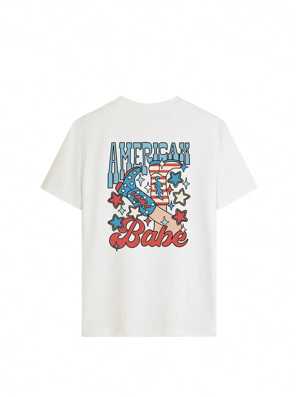 Letter graphic T-shirt women's street sports short sleeved fashion summer T-shirt clothing