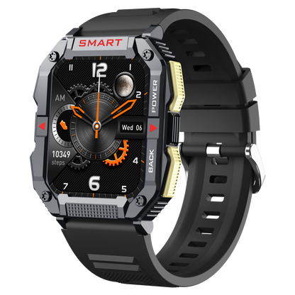 New Smart Watch YK01 Three Protection Outdoor Sports Running Mountain Climbing Camping Waterproof Calling
