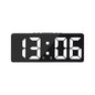 Multifunctional LED Digital Clock: Features number display, color nightlight, temp, calendar, alarm. Large size, backlit, great