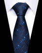 Men's 8cm Business Professional Striped Tie Wedding Suit Accessories Polyester Tie Men