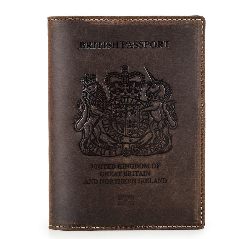 Anti theft document brushing bag Airtag travel passport bag