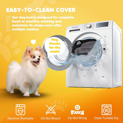 Pet Dog Bed Cat Beds Luxury Soft Washable Puppy Cushion Warm Pet Basket- 90  70CM