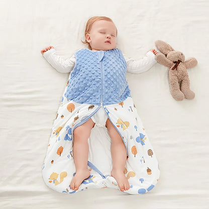Baby anti kick pure cotton children's anti jump vest sleeping bag baby class A