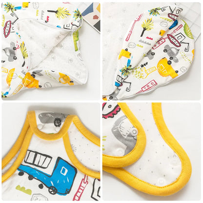 Cotton padded pure cotton swaddle vest for children anti kick and A-class baby sleeping bag