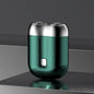 USB rechargeable electric washable shaver, men's dual blade mini travel portable shaver
