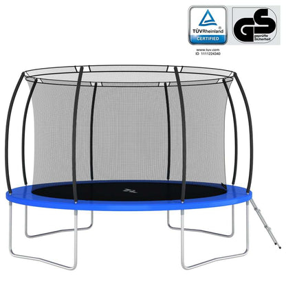 vidaXL Trampoline Set Round 366x80 cm 150 kg