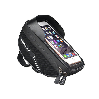 Bicycle Bag Front Beam Bag Car Front Bag Beam Upper Tube Bag Mobile Phone Bag Mountain Road Bike Bicycle Riding Equipment