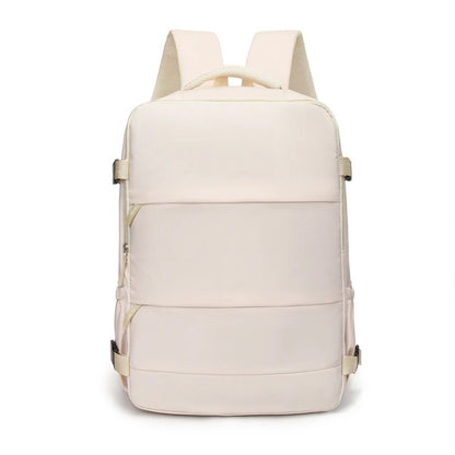 Premium Travel Backpack: Airplane-Approved Laptop Bag for School & Work, Waterproof Carry-On for Men & Women