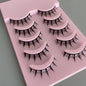Cartoon Bushy Black Terrier Big Devil False Eyelashes Whole Piece Barbie Eyelashes Natural Little Devil