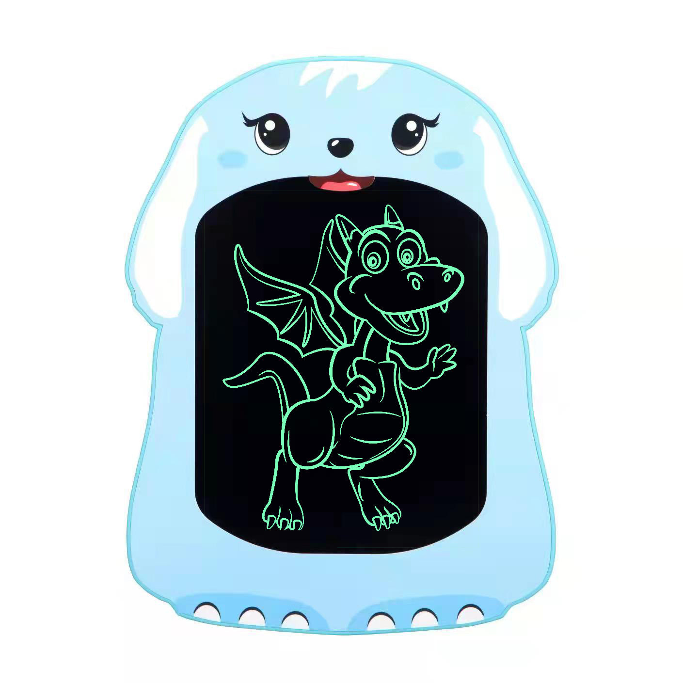 8.5 Inch Cartoon Children's Graffiti Puzzle Early Education Painting LCD Drawing Board Light Energy LCD Writing Board