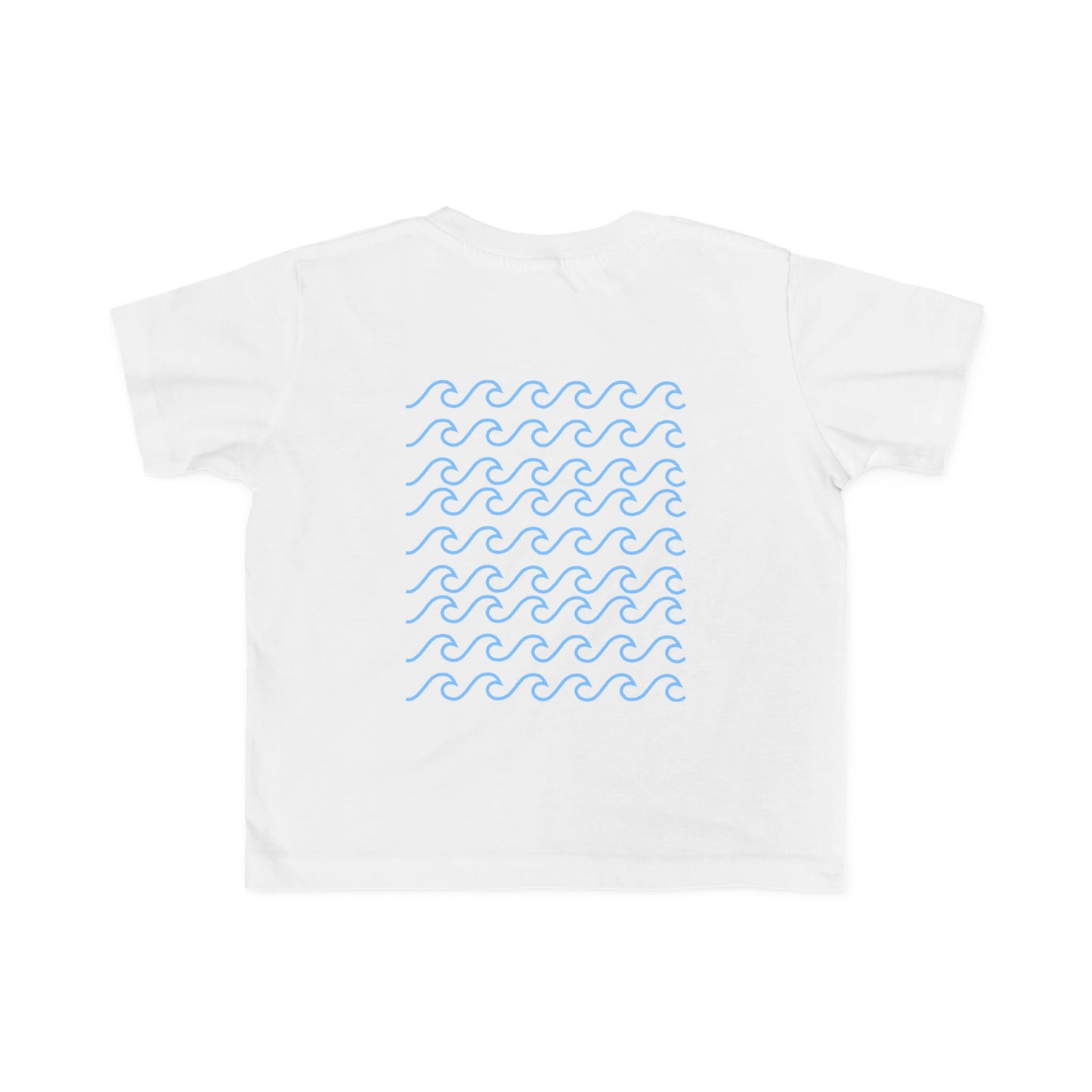 Kids' Surfing Tee - Fun Wave Design for Little Adventurers