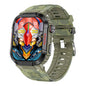 Three proof outdoor sports watch IP68 waterproof Bluetooth call health monitoring low-power TK25 smart watch