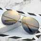 New Ocean Sunglasses Fashion Retro Glasses for Men and Women Couples European and American Large Frame Sunglasses
