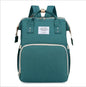 New Outdoor Folding Bag with Baby Can Sleep Mommy Bag Multi-functional Bottle Backpack Diaper Backpack