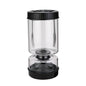 Circular Fifth Generation Dry-Wet Separation Pickle Jar: Sand Timer Glass Container