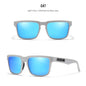 Classic polarized sunglasses for men and women ultra light driving glasses colorful real film sunglasses
