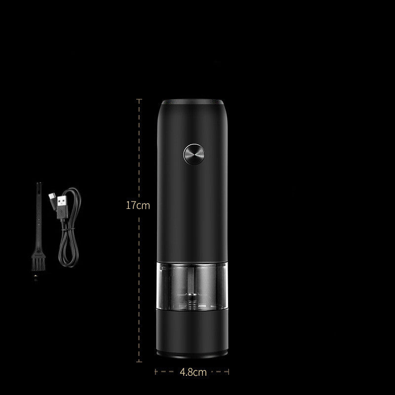 Kitchen Pepper Grinder Electric Thick And Fine Seasoning Bottle Seasoning Bottle Manual Sea Salt Pepper Grinder Grinding Bottle