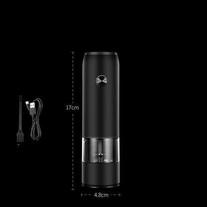 Kitchen Pepper Grinder Electric Thick And Fine Seasoning Bottle Seasoning Bottle Manual Sea Salt Pepper Grinder Grinding Bottle