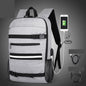 USB Rechargeable Backpack Men's Business Camouflage Large Capacity Skateboard Bag Anti theft Lock Backpack