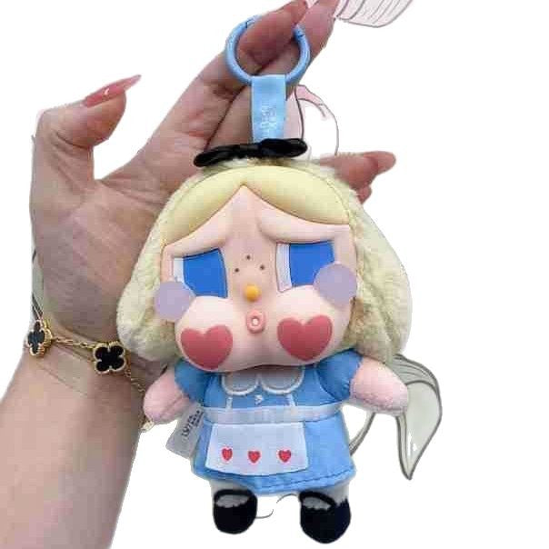 Classic Rabbit and Bear Series Bag Charm with Hidden Tear Design