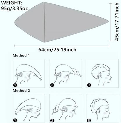 2 Dry Hair Caps