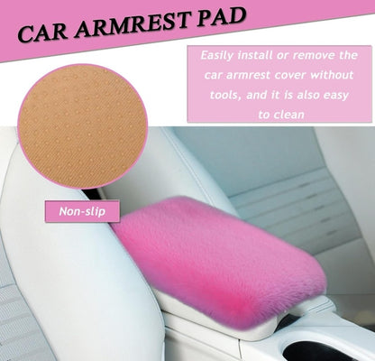 8-piece Plush Steering Wheel Set