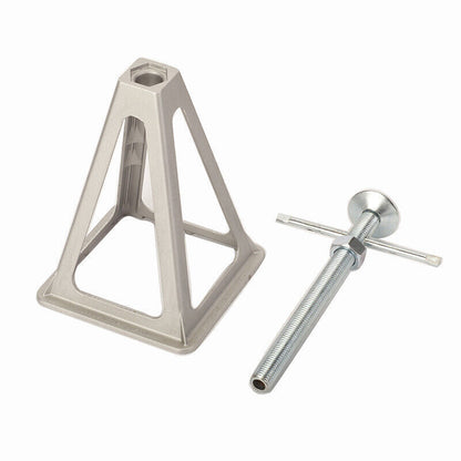4 X Aluminium Stabilising Jack Stands Adjustable Axle Levelling Caravan Trailer