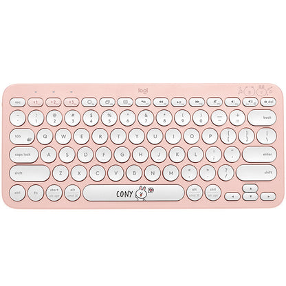Logitech K380 Mini Bluetooth Wireless Keyboard Tablet Phone Pebble2+K390 Set