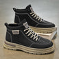 Martin boots men's shoes autumn new high top shoes men's trendy versatile casual workwear shoes short boots