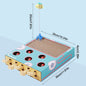 Cat Toy Whack-a-Mole Cat Scratching Board Toy Grinding Claw Rest Play Funny Cat