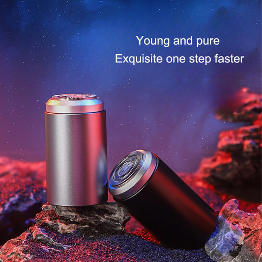 Mini Steel Cannon Travel Shaver Fully Portable Multi functional Men's Electric Shaver