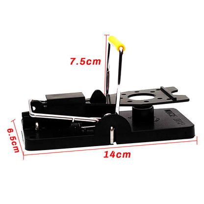 6 Large Rat Catching Metal Traps Heavy Duty Snap Mouse Trap Bait Pest Catcher