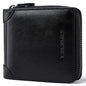 Men's Wallet Leather Zero Purse Zipper Wallet Horizontal Multi-Function Gift Box Wallet