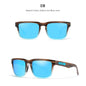 Classic polarized sunglasses for men and women ultra light driving glasses colorful real film sunglasses
