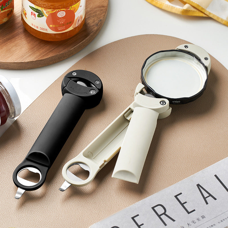 Stainless Steel Labor-Saving Screw Cap Opener Can Opener Bottle Opener Glass Can Opener Screw Cap