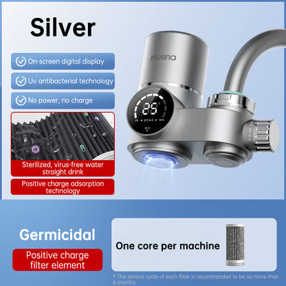 Water Digital Intelligent Display Faucet Purifier Shower Tap Filter for Kitchen