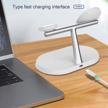 3in1 Magnetic Wireless Charger Stand For IWatch AirPod  15 14 13 16